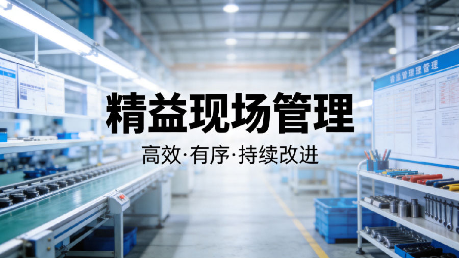 全方位解析精益生产现场管理 常态化改善赋能企业升级