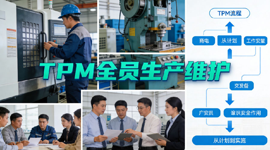 从故障抢修到预防管理:深圳制造业导入全员生产维护TPM