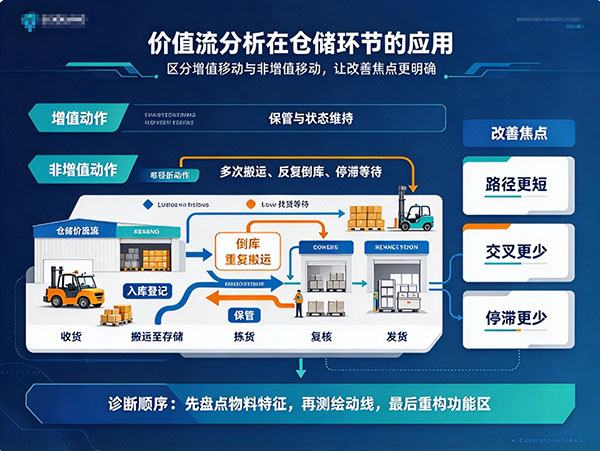 精益物流仓储布局优化：从动线混乱到高效流转的落地路径